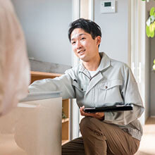 会社のビルの写真